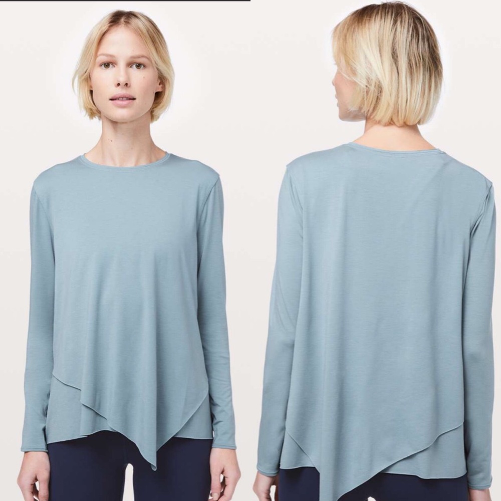 Lululemon Sweetest Day Longsleeve Blue Cast